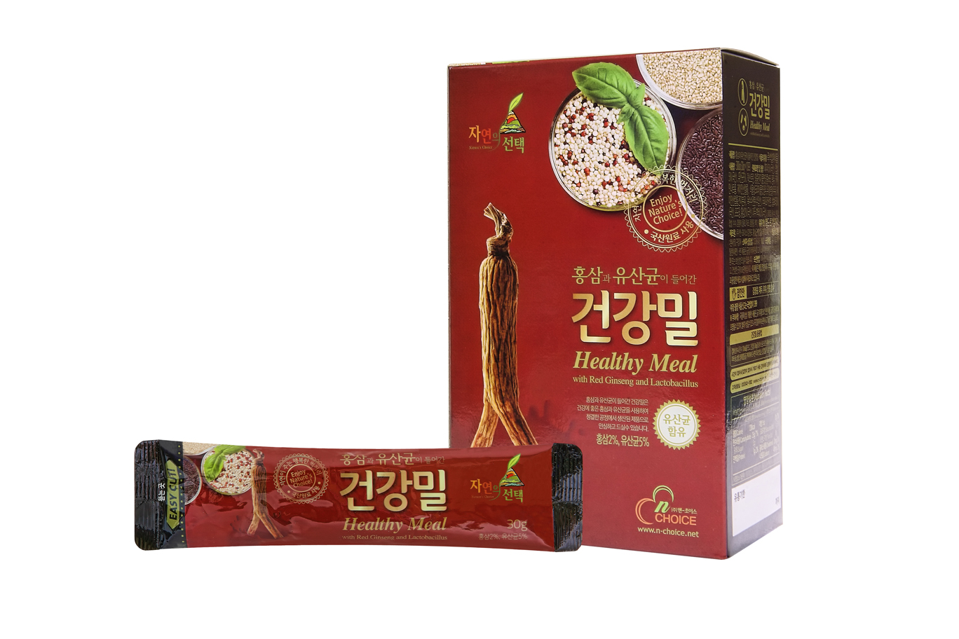 인삼+홍삼 건강밀 선물세트2호