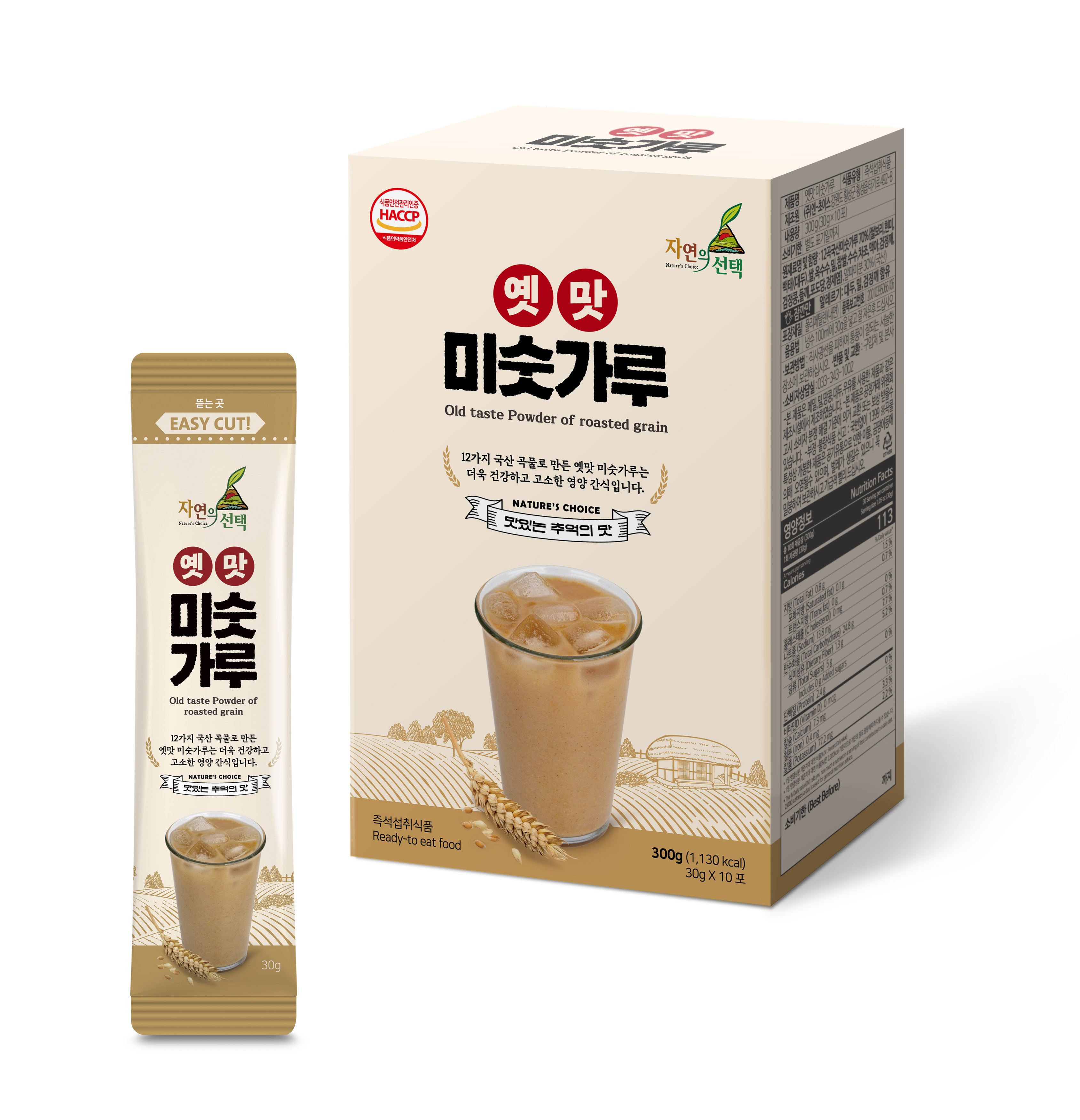 옛맛미숫가루 300g (30g*10포)